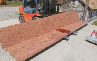 Bookmatched Bubinga Boards