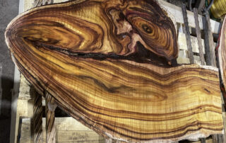 sawing koa logs at Hearne Hardwoods Inc.