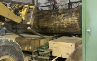 sitka spruce being processed into guitar tops at Hearne Hardwoods Inc