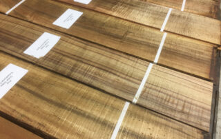 Koa wood sample photo - Buy Koa live-edge slabs, lumber and guitar sets at Hearne Hardwoods Inc.